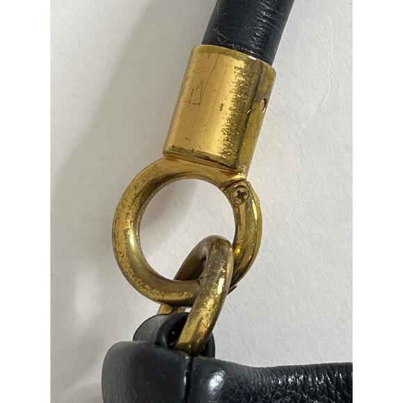 Marc by Marc Jacobs Too Hot to Handle Black‎ Leather Hobo Shoulder Bag - Picture 4 of 15